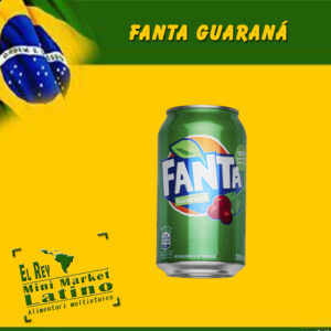 Fanta al Guaraná lattina 350ml, fanta guaraná en latina