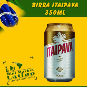 Birra Pilsener Itaipava 4,5% Alc. lattina 350ml
( solo torino città)