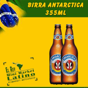 Birra pilsener Antarctica 4% Alc. Botiglia 355ml
( solo torino città)
