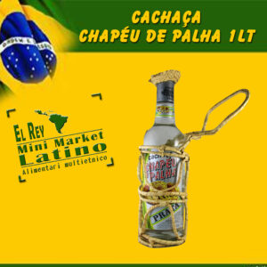 Liquore di canna de zucchero Chapeu de Palha Prata 1lt, cachaça chapeu de palha
( solo torino  città)