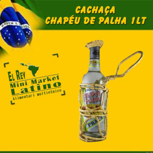 Liquore di canna de zucchero Chapeu de Palha Prata 1lt, cachaça chapeu de palha
( solo torino  città)