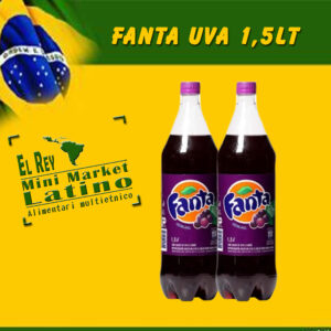 Fanta al´Uva 1,5lt senza zucchero