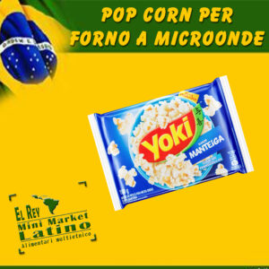 Pop Corn per Microonde al gusto Di Burro Yoki 100g