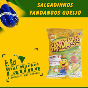 Snack di Mais al gusto di Formaggio 59g, salgadinhos fandangos queijo