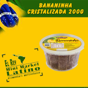Dolce di Banana Cristalizzata in Zucchero da Colonia 200g