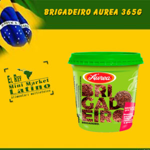 Doce di latte condensato al cioccolato e zucchero Brigadeiro Aurea 385g