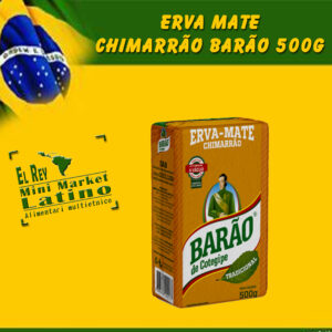 Erva Mate Chimarrão Barão Naturale 500g