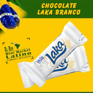 Cioccolato bianco classico e cremoso Laka Lacta 20g