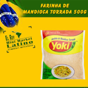 Farina di manioca Tostata 500g, farinha de mandioca torrada yoki