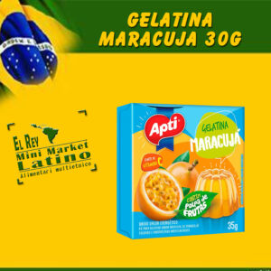 Gelatina al gusto di Frutta della Passione 30g