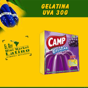 Gelatina al gusto di Uva 30g