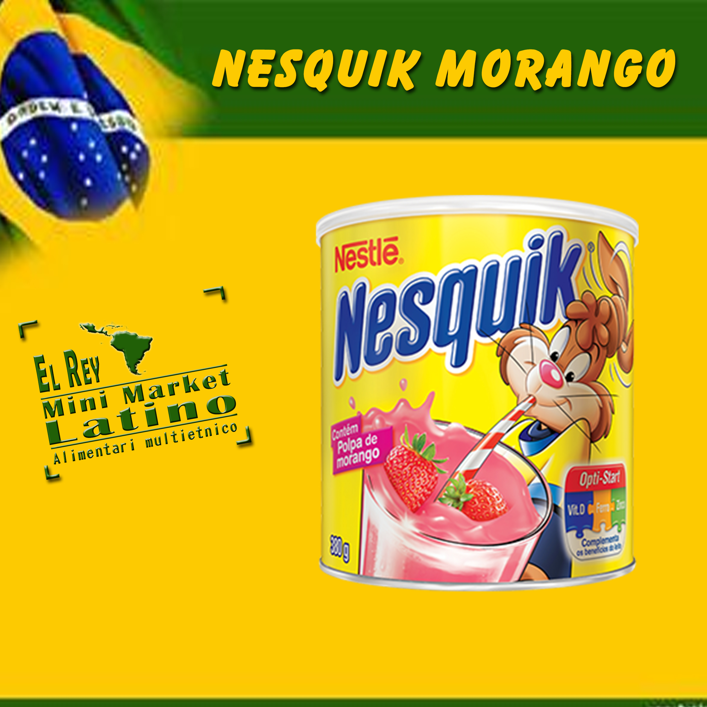 Polvere di Nesquik alla Fragola 330g