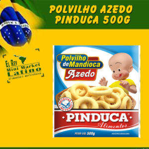 Amido di Manioca Agrio Pinduca 500g, polvilho de mandioca azedo pinduca