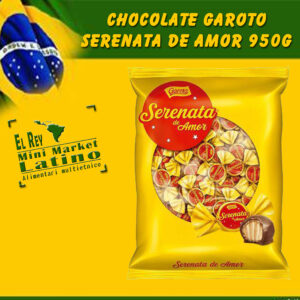 Cioccolato Croccante waffer con crema d´Anacardio Serenata de Amor Garoto 950g