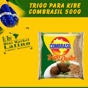 Farina di Grano spezzato e tostato per crocchette Combrasil 500g, 
trigo per quibe combrasil