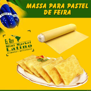 Impasto per empanada brasiliana 750g
masa  de pastel 750g
( consegna solo per torino  città)