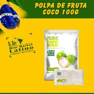 Polpa Di Cocco Confezione da 400 g (4 x 100 g)