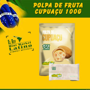 Polpa di Cupuaçu Confezione da 400 g (4 x 100 g)