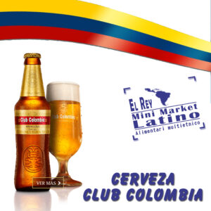 Birra Chiara Club Colombia,  alcool 4.7°. 330 ml.
(solo torino città)