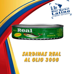 SARDINE IN OLIO DI OLIVA REAL 300g