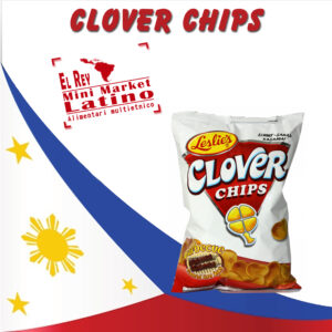 Leslies Clover Chips Barbeque  85g