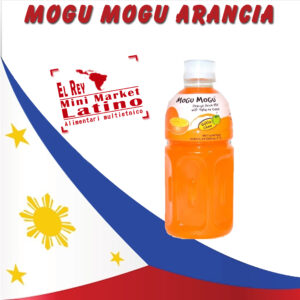 Bevanda alla frutta di arancia con pezzi di gelatina MOGU-MOGU 320ml