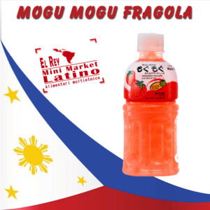 Bevanda alla frutta di fragola con pezzi di gelatina MOGU-MOGU 320ml