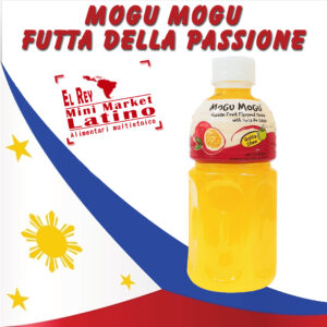 Bevanda alla frutta di Frutta della Passione con pezzi di gelatina MOGU-MOGU 320ml
