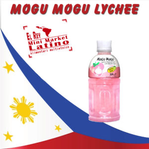 Bevanda alla frutta di Lychee con pezzi di gelatina MOGU-MOGU 320ml