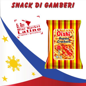 Oishi Crackers piccanti ai gamberi 60g