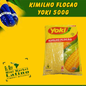 Fiocchi di mais speciali per cuscuz, Kimilho Flocao Yoki 500g