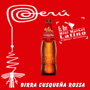 Birra peruviana Red Lager alcool 5% CUSQUEÑA quinoa 33cl
( solo torino città )