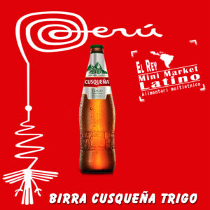 Birra peruviana Orzo alcool 5% CUSQUEÑA 33cl
( solo torino città, )