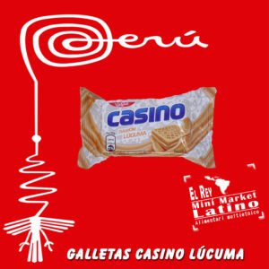 Biscotti Ripieno de Lúcuma Casino 51g