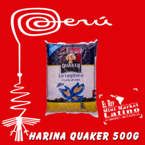 Fiocchi d´Avena Quaker bolsa 500g, harina quacker