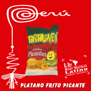 Banana Fritta Piccante 100g, chifles picantes