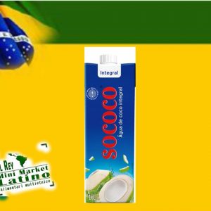 acqua di cocco integrale sococo 1l
agua de coco integral 1l