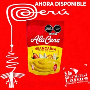 Huancayna alacena (salsa con base di peperoncino giallo e formaggio) 85g